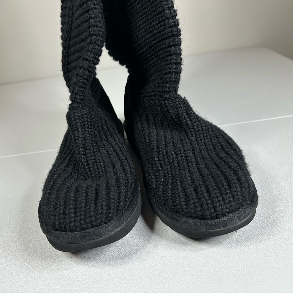 UGG Australia Classic Cardy Knit Button Boots - Picture 6 of 10